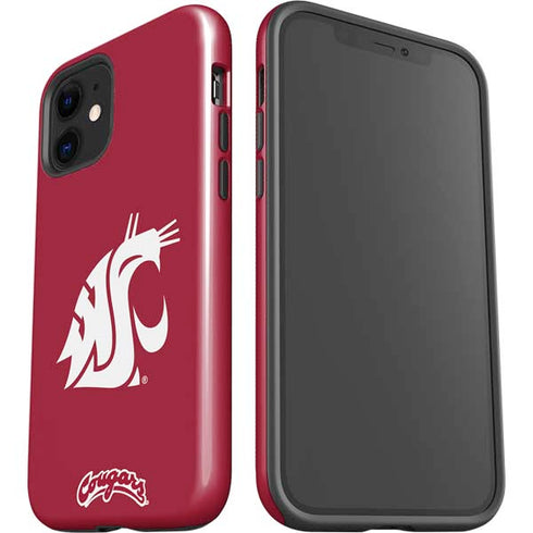 Washington State University Cougars Logo iPhone 12 Mini Impact Case