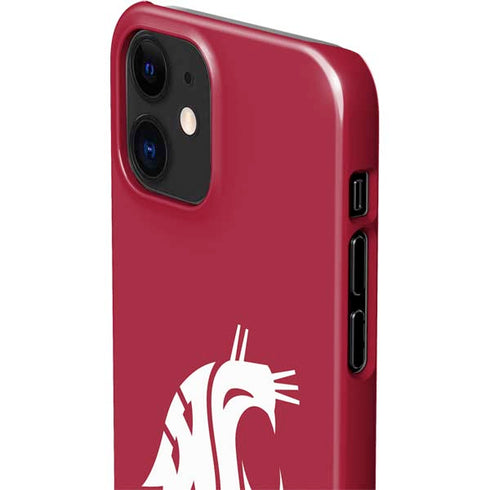 Washington State University Cougars Logo iPhone 12 Mini Lite Case