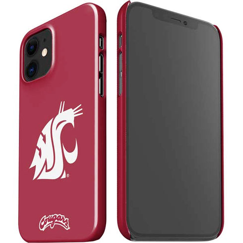 Washington State University Cougars Logo iPhone 12 Mini Lite Case