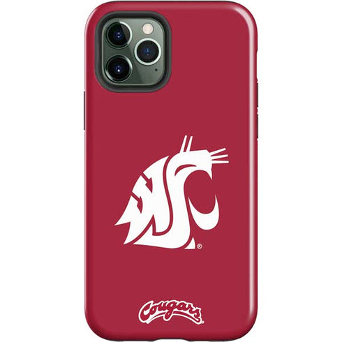 Washington State University Cougars Logo iPhone 12 Pro Impact Case