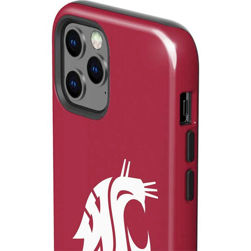 Washington State University Cougars Logo iPhone 12 Pro Impact Case