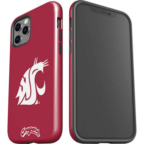 Washington State University Cougars Logo iPhone 12 Pro Max Impact Case