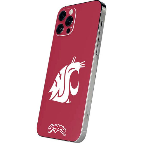 Washington State University Cougars Logo iPhone 12 Pro Skin