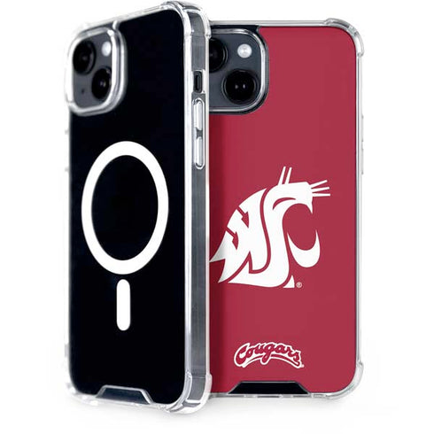Washington State University Cougars Logo iPhone 13 MagSafe Case