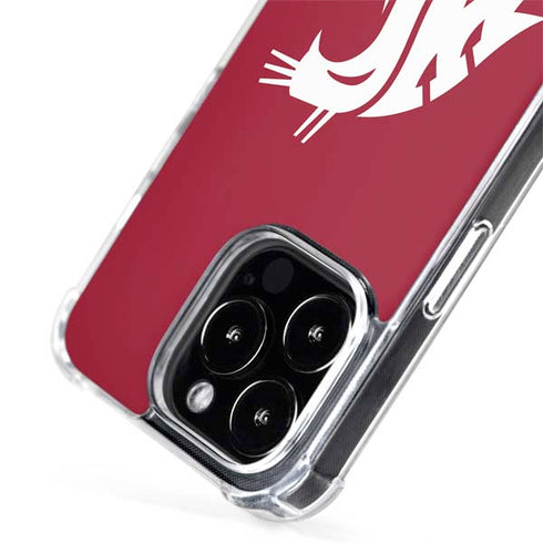 Washington State University Cougars Logo iPhone 13 Pro Max MagSafe Case