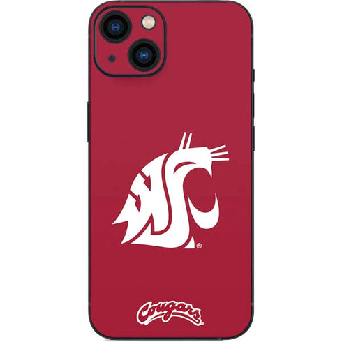 Washington State University Cougars Logo iPhone 13 Skin