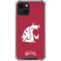 Washington State University Cougars Logo iPhone 14 Clear Case