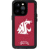Washington State University Cougars Logo iPhone 14 Pro Waterproof Case