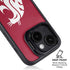 Washington State University Cougars Logo iPhone 15 Kickstand Case