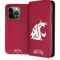 Washington State University Cougars Logo iPhone 15 Pro Folio Case