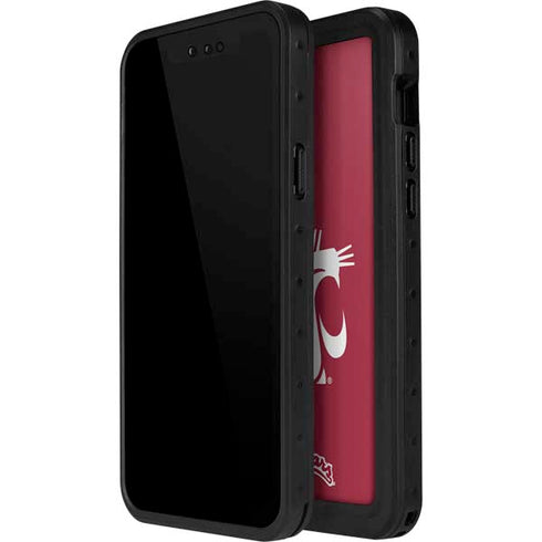 Washington State University Cougars Logo iPhone 15 Waterproof Case