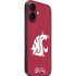 Washington State University Cougars Logo iPhone 16 Plus Skin