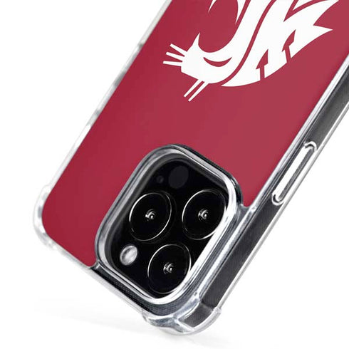 Washington State University Cougars Logo iPhone 16 Pro MagSafe Case