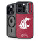 Washington State University Cougars Logo iPhone 16 Pro Max Kickstand Case