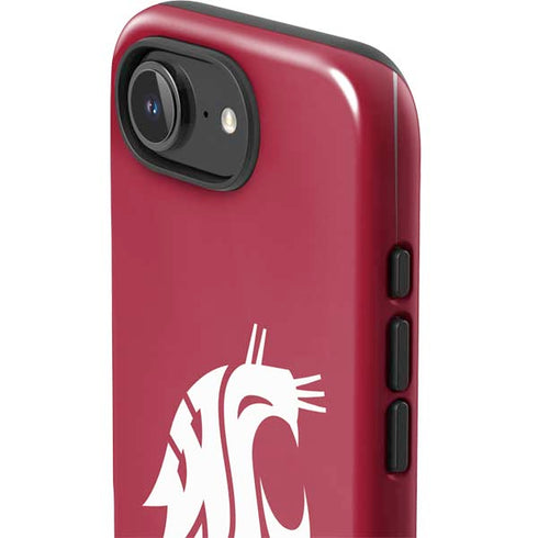 Washington State University Cougars Logo iPhone 16e Impact Case
