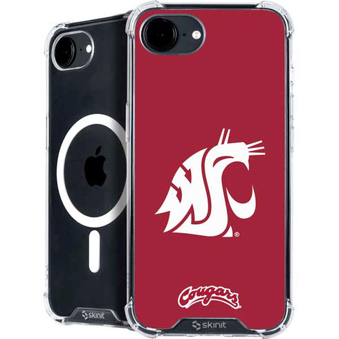 Washington State University Cougars Logo iPhone 16e MagSafe Case