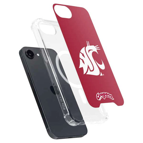 Washington State University Cougars Logo iPhone 16e MagSafe Case