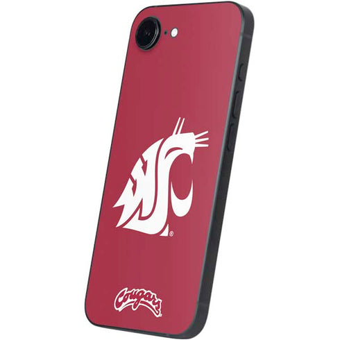 Washington State University Cougars Logo iPhone 16e Skin
