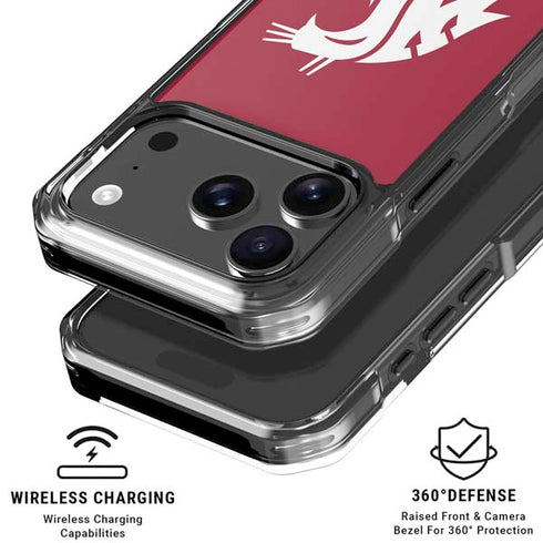 Washington State University Cougars Logo iPhone 17 Pro MagSafe Case