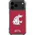 Washington State University Cougars Logo iPhone 17 Pro Max Clear Case