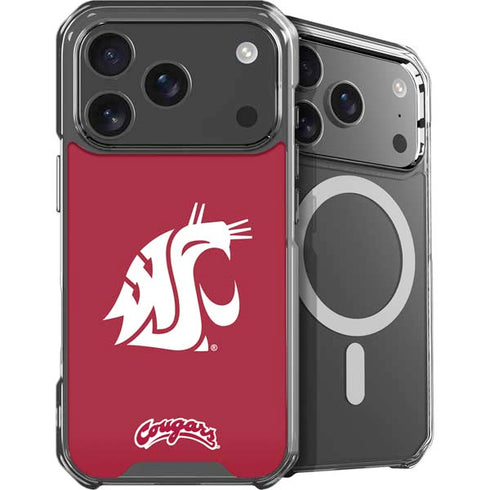 Washington State University Cougars Logo iPhone 17 Pro Max MagSafe Case