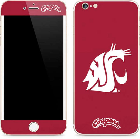 Washington State University Cougars Logo iPhone 6/6s Plus Skin