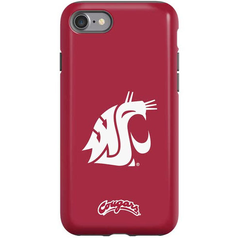 Washington State University Cougars Logo iPhone SE (2nd & 3rd Gen) Pro Case