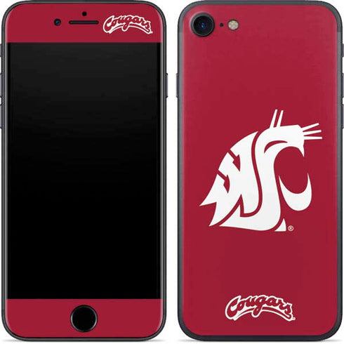 Washington State University Cougars Logo iPhone SE (2nd & 3rd Gen) Skin