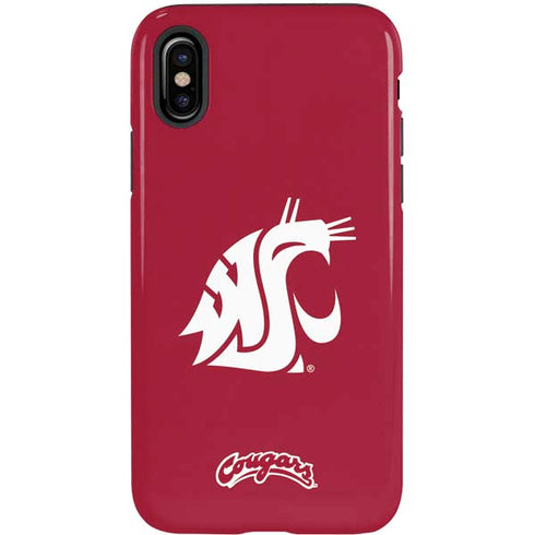 Washington State University Cougars Logo iPhone X Pro Case