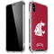 Washington State University Cougars Logo iPhone X/XS Clear Case