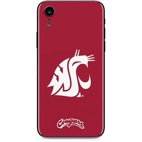 Washington State University Cougars Logo iPhone XR Skin