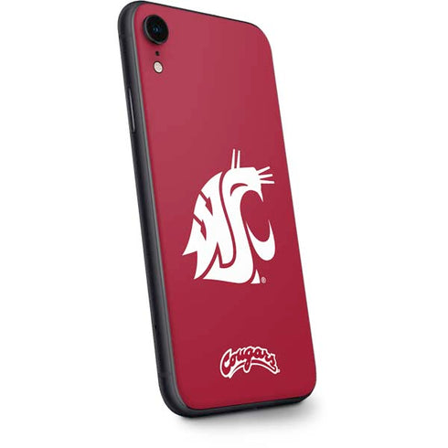 Washington State University Cougars Logo iPhone XR Skin