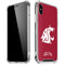 Washington State University Cougars Logo iPhone XS Max Clear Case