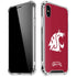 Washington State University Cougars Logo iPhone XS Max Clear Case