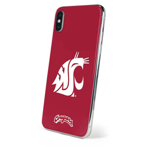 Washington State University Cougars Logo iPhone XS Skin
