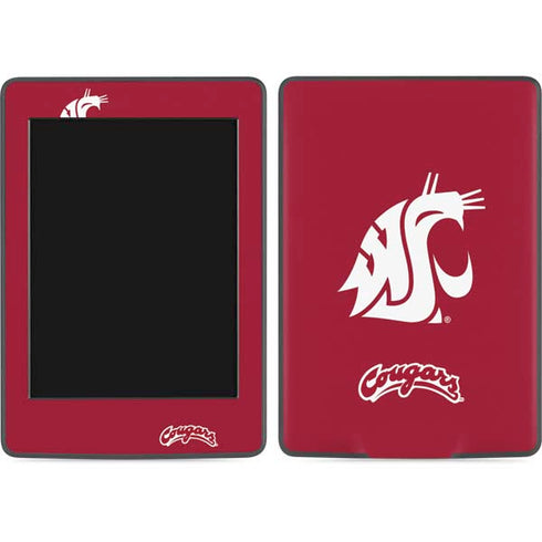 Washington State University Cougars Logo Amazon Kindle Skin