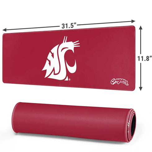 Washington State University Cougars Logo Gaming Mouse Pad