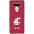 Washington State University Cougars Logo LG Stylo 6 Clear Case
