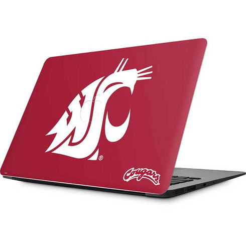 Washington State University Cougars Logo Apple MacBook Skin