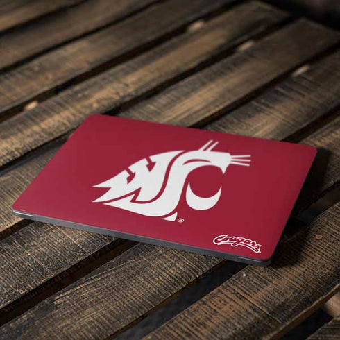 Washington State University Cougars Logo Apple MacBook Air Skin