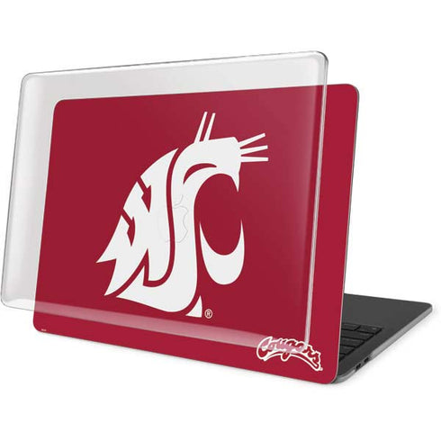 Washington State University Cougars Logo MacBook Pro 13in (2020) Case plus Skin