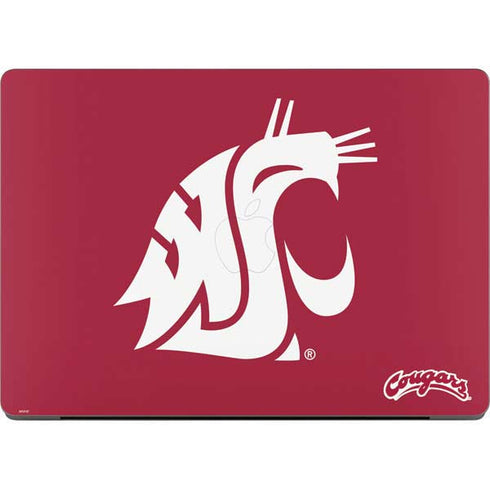 Washington State University Cougars Logo MacBook Pro 14in (2021-24) Skin