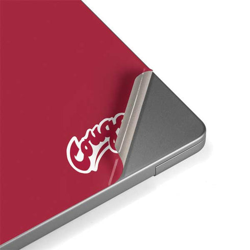 Washington State University Cougars Logo MacBook Pro 14in (2021-24) Skin