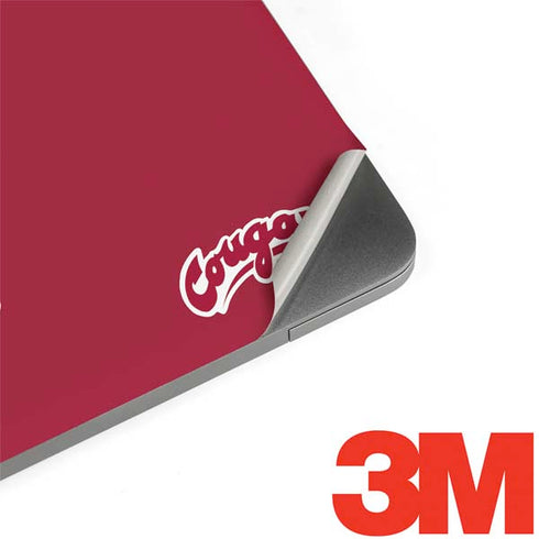 Washington State University Cougars Logo MacBook Skins