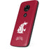 Washington State University Cougars Logo Moto E5 Play Skin