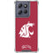 Washington State University Cougars Logo Moto G Play 5G (2025) Clear Case