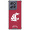 Washington State University Cougars Logo Moto G Stylus 5G (2025) Clear Case