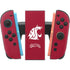 Washington State University Cougars Logo Nintendo Switch 2 (2025) Joy-Con Controller Skin