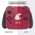Washington State University Cougars Logo Nintendo Switch Bundle Skin
