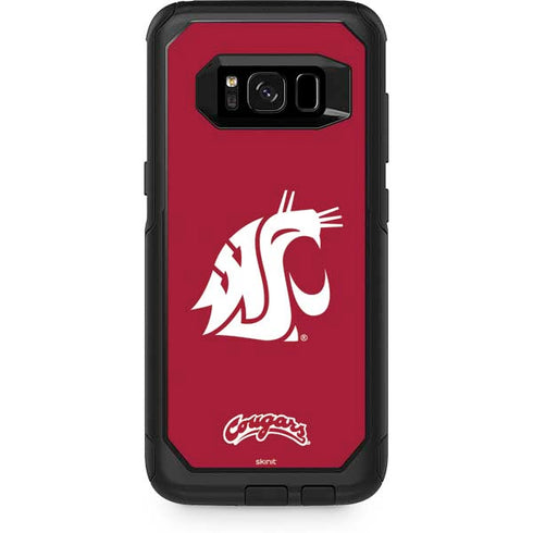 Washington State University Cougars Logo Otterbox Commuter Galaxy Skin